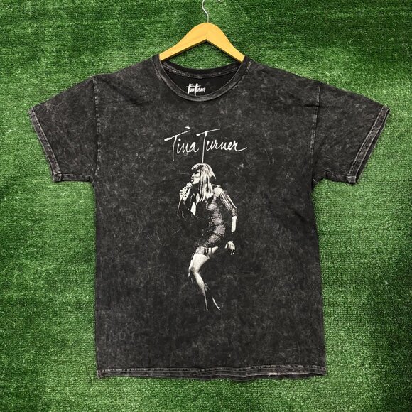 Tina Turner Whats Love Got to Do With It Soul Mineral Wash T-Shirt Size Large - Picture 1 of 4